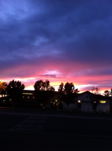 This amazing sunset greeted me outside Olive Garden tonight as I took my break.